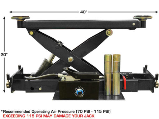 RJ8000 8,000 lb Rolling Bridge Jack