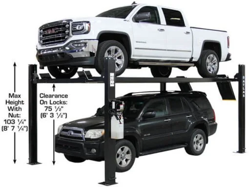 Atlas Apex 9 ALI Certified 9,000 lb 4-Post Lift