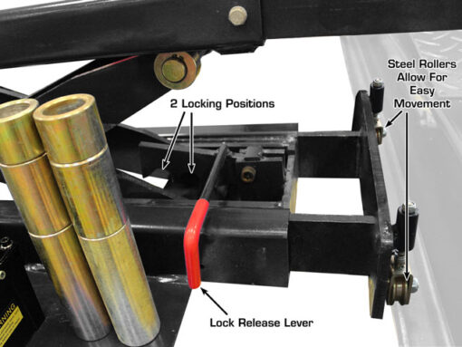 RJ8000 8,000 lb Rolling Bridge Jack