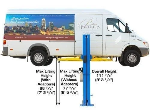 BP10000X 10,000 lb Capacity Commercial Grade Baseplate Lift