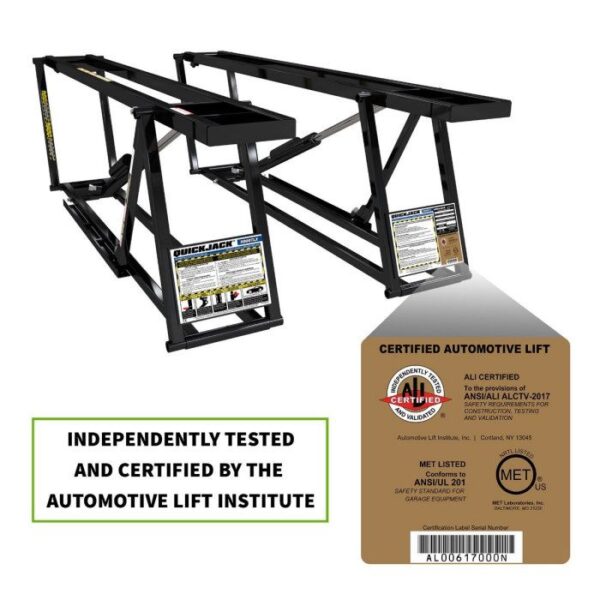Ranger QuickJack Extended Portable Car Lift System